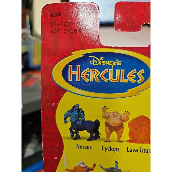 Vintage Disney 1997 Hercules Zeus With Baby Pegasus NIB Mattel New and SEALED - Picture 3 of 6